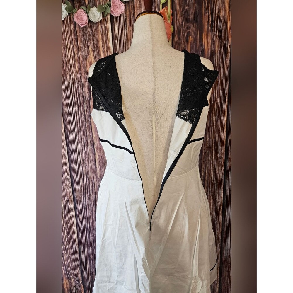 New Lace Top Fit and Flare Dress Plus Size 3XL - Picture 4 of 8